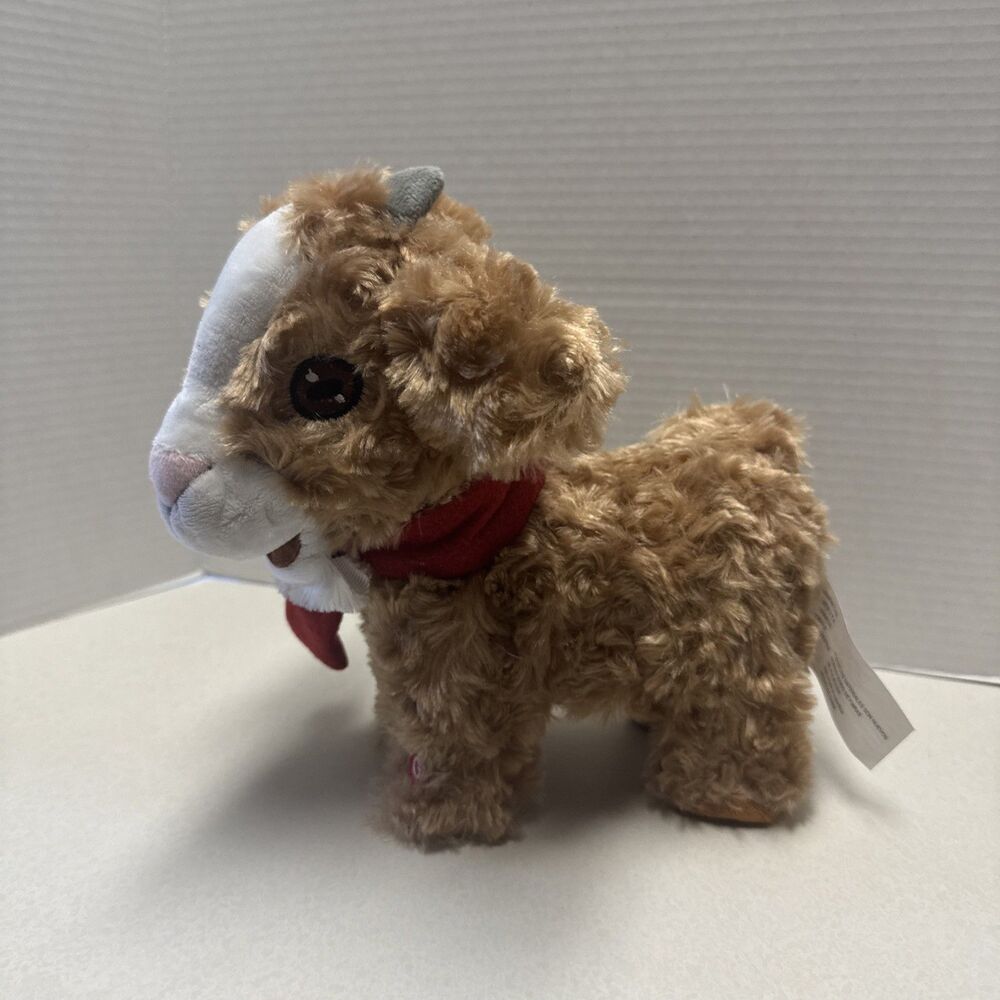 Gemmy Christmas Singing Dancing Screaming Goat Jingle Bells - Tested- Works